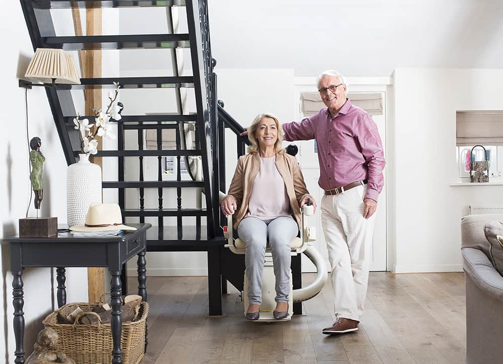 Handicare couple stairlift