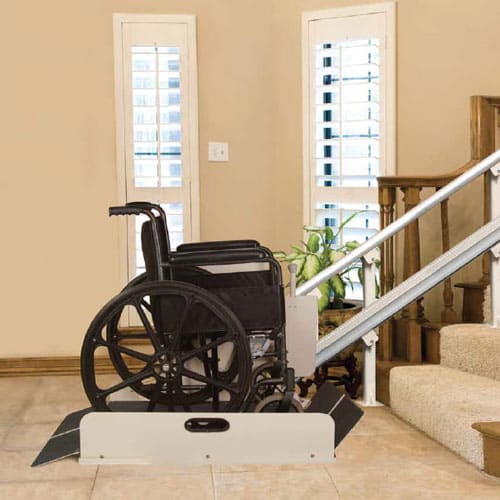 How to Get a Wheelchair Up Stairs 