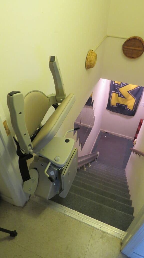 stairlift ready to use